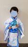 淘樂童敖丙cos哪吒cosplay哪吒服裝全套男女CP龍三太子套裝動(dòng)漫魔 熬丙全套淺白藍(lán)（送耳朵+紋身貼） 身高100cm 曬單實(shí)拍圖