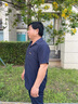恒源祥品牌夏季中老年人男套裝爸爸爺爺裝冰絲夏裝短袖衣服60-70歲衣服 父親節衣服-藏青短套裝 M 39/90-115斤 曬單實(shí)拍圖