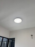 美的（Midea）LED照明吸頂燈臥室燈超薄三防燈具陽(yáng)臺(tái)廚房餐廳全光譜X202包安裝 曬單實(shí)拍圖