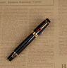 萬寶龍（MONTBLANC）簽字筆波西米亞鋼筆紅/黑寶石款墨水寶珠筆禮盒聯(lián)保 金夾紅寶石(簽字筆)送筆芯 曬單實拍圖