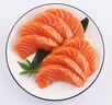 鮮聚匯冰鮮三文魚(yú)刺身中段凈肉可食生魚(yú)片 即食海鮮輕食 三文魚(yú)中段 200g （默認整塊） 曬單實(shí)拍圖