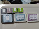 旗牌（Shachihata）Artline 和風自然色防水彩色手指畫橡皮章速干手帳油性可愛光彩印臺 水色 HAC-1G-PB 曬單實拍圖