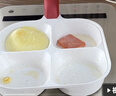 SSN四孔煎鍋加深煎蛋鍋蛋堡鍋早餐鍋肉蛋堡鍋煎蛋神器四格煎雞蛋漢堡 曬單實(shí)拍圖