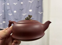 雅沁韻宜興紫砂壺套裝湯懷元純手工荷塘月色茶壺原礦大紅袍紫砂茶具套裝 荷塘月色整套 曬單實(shí)拍圖