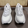 夢(mèng)特嬌男鞋2025夏季新款厚底運動(dòng)休閑鞋增高鞋軟底舒適鏤空透氣網(wǎng)面鞋男 白色 43 曬單實(shí)拍圖
