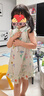 笛莎（DEESHA）童裝兒童女童裙子2025夏季新款女寶寶時(shí)尚洋氣國風(fēng)連衣裙 綠印花 120 曬單實(shí)拍圖