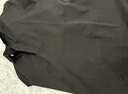 布先生石墨烯吸濕排汗翻領t恤2025夏季字母設計男短袖AT15006 鋼琴黑 L (175) 曬單實拍圖