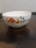 懷益 瓷業(yè) HUAIYI中式家用陶瓷護邊碗米飯碗大號面碗粥碗餐具碗具可微波厚邊防燙 年年有余6英寸護邊碗6個 曬單實拍圖