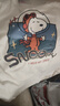 史努比（SNOOPY）男女童短袖t恤牛仔褲兩件套兒童短袖套裝  白色宇航+深藍(lán)太空 150 曬單實(shí)拍圖