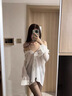 浪莎純欲性感睡衣女吊帶情趣內(nèi)衣鏤空連體后媽包臀裙夫妻調(diào)情約會戰(zhàn)袍 白色襯衫 M 【80-105斤】 隱私發(fā)貨 曬單實(shí)拍圖