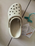 卡駱馳（crocs）厚底云朵洞洞鞋戶外休閑時(shí)尚一腳蹬沙灘鞋拖鞋 206750 206750-2Y2 36 -37 曬單實(shí)拍圖