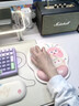 京川旭鍵盤托鼠標(biāo)墊護(hù)腕套裝 筆記本電腦辦公手腕墊高級(jí)感辦公桌墊護(hù)手腕墊防滑筆記本電腦鍵盤手托墊 怪獸派對(duì)【鼠標(biāo)墊+鍵盤托】 曬單實(shí)拍圖
