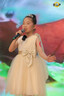 羅蒙兒童女公主裙高端晚禮服小女孩主持人鋼琴演出服 短款香檳色 130 曬單實拍圖