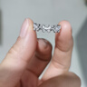彩萊婭開(kāi)口可調(diào)節(jié)銀色蝴蝶戒指女士潮流個(gè)性網(wǎng)紅氣質(zhì)小眾設(shè)計(jì)韓版食指環(huán)輕奢簡(jiǎn)約單身戒指百搭學(xué)生閨蜜指環(huán) 蝴蝶戒指 開(kāi)口可調(diào)節(jié) 曬單實(shí)拍圖