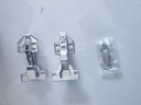 悍高（HIGOLD）165度快裝自卸阻尼鉸鏈大角度轉(zhuǎn)角柜門液壓緩沖合頁門鉸鏈 813357(全蓋)直臂 曬單實拍圖