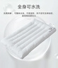 博洋（BEYOND）博洋家紡枕頭芯可水洗防螨單人軟枕芯中枕單個(gè)裝木棉花48*74cm 曬單實(shí)拍圖