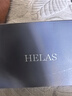 helas赫拉Akoya海水珍珠項鏈女18K金鎖骨鏈雙珍珠路路通頸鏈生日禮物 可移動珍珠/Akoya珍珠/4.5-6.5mm 曬單實拍圖