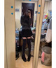 歐迪惠jk制服連衣裙女裝新款2025年夏季襯衫小香風百褶短裙子女衣服套裝 襯衫+黑色百褶裙 M 曬單實拍圖