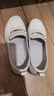 強(qiáng)人軟面軟底豆豆鞋透氣便捷女樂(lè)福鞋媽媽鞋 JDA237072 米色 37 曬單實(shí)拍圖