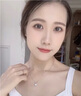 老鳳祥足銀項(xiàng)鏈女星云方糖時(shí)尚輕奢女生生日送女友周年情人節(jié)紀(jì)念日禮物 星云方糖項(xiàng)鏈*品牌禮盒 曬單實(shí)拍圖