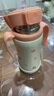 Grosmimi原裝進口格羅咪咪吸管杯嬰兒童保溫杯奶瓶直飲水杯子316不銹鋼粉 曬單實拍圖