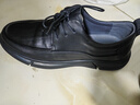 天美意男鞋送老公商場(chǎng)同款百搭商務(wù)英倫風(fēng)男正裝皮鞋2025新款 黑色 38 曬單實(shí)拍圖