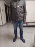 皮爾卡丹休閑夾克男2025秋冬新款男士外套行政休閑夾克簡約純色男裝上衣 黑色 XL (180) 曬單實拍圖