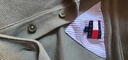 TOMMY JEANS【珠地網(wǎng)眼】25新款夏季男裝純棉鑲邊重磅多色短袖POLO20917 軍綠色MR6 L 曬單實拍圖