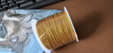 傾欣 diy編繩手工金絲線(xiàn)編織金線(xiàn)銀線(xiàn)股線(xiàn)纏繞線(xiàn)繩中國結金色流蘇繞線(xiàn)掛繩配飾 9股金線(xiàn)一卷 曬單實(shí)拍圖