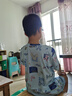 芬騰兒童睡衣男透氣全棉大童春夏短袖可外穿男童裝空調(diào)服 曬單實(shí)拍圖