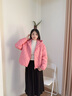 波司登輕薄羽絨服女短款90絨連帽菱格保暖外套B250135316 曬單實(shí)拍圖