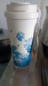 雙飲咖啡杯316不銹鋼保溫杯可愛(ài)簡(jiǎn)約辦公室水杯子便攜隨行吸管杯 藍(lán)蓮花保溫杯 600ml 曬單實(shí)拍圖