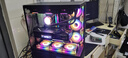 瓦爾基里（VALKYRIE）VK03 BLACK 黑色 ATX 游戲電腦臺式機箱 支持360水冷 6.2吋觸摸屏 270°海景房 曬單實(shí)拍圖