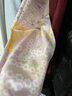瑪麗亞·古琦（MARJA KURKI）真絲絲巾女送長輩禮盒裝 桑蠶絲圍巾送媽媽絲綢長絲巾 夏日之夢 粉色 曬單實拍圖