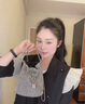 CAMPUSKITTEN輕奢水鉆包包女新款小眾滿(mǎn)鉆水桶包手提斜挎鏈條包女約會(huì )晚宴包 銀色 曬單實(shí)拍圖