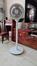美的（Midea）【暴風(fēng)循環(huán)】空氣循環(huán)扇大風(fēng)量搖頭電風(fēng)扇家用臺式落地扇輕音臥室節(jié)能小風(fēng)扇柔風(fēng)輕羽扇 FGA24TQ 曬單實拍圖