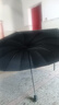 嘻希茉雨傘超大號加固加厚結實(shí)抗風(fēng)男女學(xué)生防曬防紫外線(xiàn)半全自動(dòng)遮陽(yáng)傘 約130cm黑膠加厚旗艦反向傘-米色 曬單實(shí)拍圖