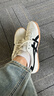 亞瑟士ASICS男女復(fù)古舒適運(yùn)動休閑鞋 TSG-110 白色/黑色 42  曬單實(shí)拍圖