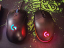 羅技（G）G102第二代游戲鼠標(biāo) RGB流光燈效鼠標(biāo) 輕量化  游戲級8000DPI傳感器 黑色 200-8000DPI 曬單實(shí)拍圖