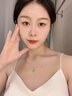 中國黃金藍(lán)桉與鳥S925銀項(xiàng)鏈女2025新款吊墜情人節(jié)生日禮物女生送女友老婆 【品牌禮盒】藍(lán)桉與鳥項(xiàng)鏈 鏈長約39+6mm/可代寫賀卡 曬單實(shí)拍圖