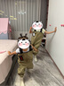 SEKOYA兒童涉水褲連體防水半身雨褲雨鞋沙灘玩水服寶寶溪流釣魚(yú)趕海裝備 2001J 常規(guī)膠底 SS/S(身高95-115CM) 曬單實(shí)拍圖