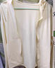 oein 冰絲防曬衣女2025夏季新款修身防曬服黃色透氣寬松女士 奶油黃 XL （120-135斤） 曬單實(shí)拍圖