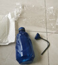 彎嘴灑水壺澆水壺擠壓式小型室內園藝工具長(cháng)嘴澆花多肉花卉擠壓壺 藍色手捏壺 曬單實(shí)拍圖