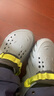 卡駱馳（crocs）波波Clog男女沙灘鞋涼拖鞋207937 207937-3YO  41 （41-42）  曬單實(shí)拍圖