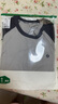 松山棉店小輕松睡衣套裝莫代爾棉夏季薄款短袖家居服男士-灰色XL 曬單實拍圖