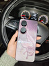 殼圖圖適用于蘋果8Plus手機殼iPhone 8plus新品女款iph8p保護套愛瘋八全包防摔apple感pg8p玻璃外殼水墨 【水墨蝴蝶】梅紫色-單殼 iPhone 8 曬單實拍圖