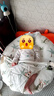 莫爾兔斜坡枕嬰幼兒防吐奶脹氣0-1歲寶寶喂躺斜坡墊新生兒喂奶哺乳枕頭 森語熊貓【升級腳托款+固定帶】 10A抗菌-可拆洗-四季可用 曬單實(shí)拍圖
