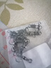 柏潮B型連接器精致八字環(huán)快速別針路亞連接環(huán)8字環(huán)連接器漁具配件 10枚裝 10號 全長3.1厘米 曬單實拍圖