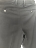 柒牌男裝雙褶西褲男春夏新款商務(wù)通勤上班修身直筒長(zhǎng)褲【犀牛褶】0850 黑色 33 曬單實(shí)拍圖