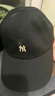 MLB帽子男女情侶同款張凌赫明星同款軟頂棒球帽3ACPB045N-50BKS-F 曬單實(shí)拍圖